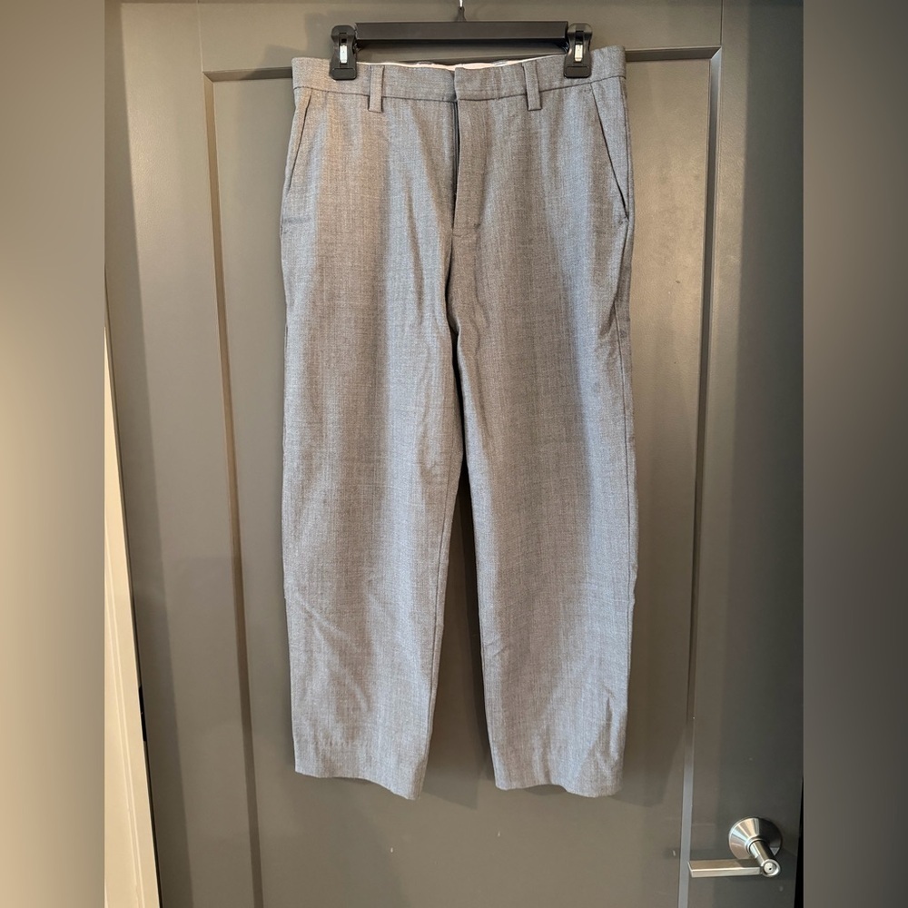 Banana Republic Gray Dawson Dress Pants 30x30